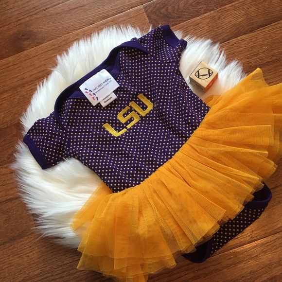 Two Feet Ahead Other - ♡LSU♡ tutu outfit